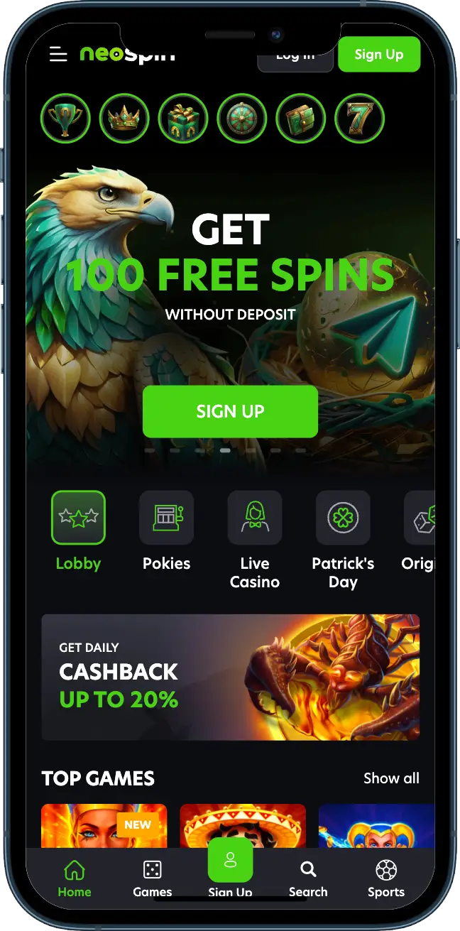 neospin app