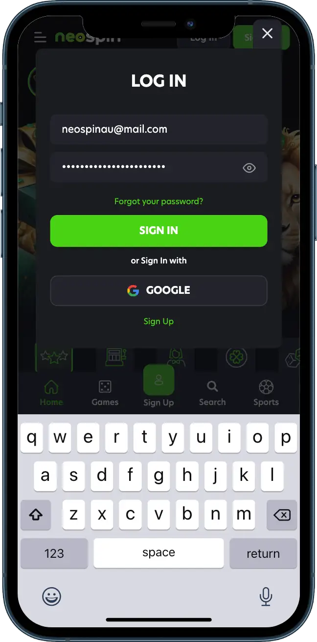 neospin casino login australia